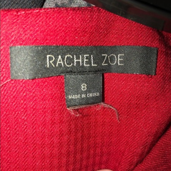 Rachel Zoe ruffled structured top - Picture 8 of 9